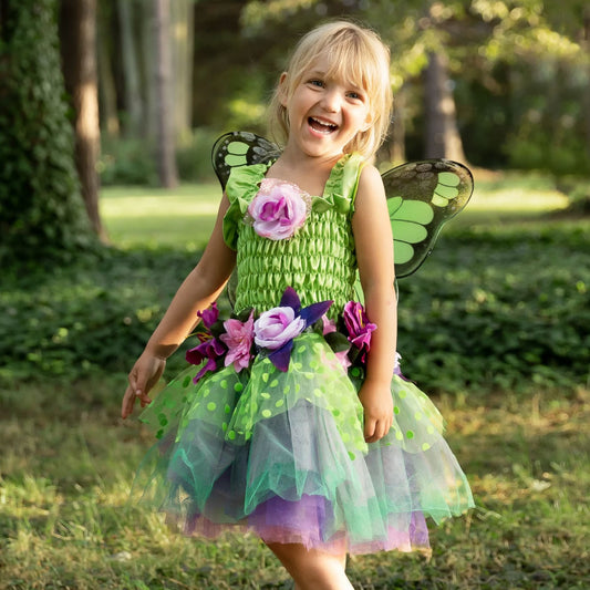Great Pretenders Fairy Blooms Deluxe Dress - Green