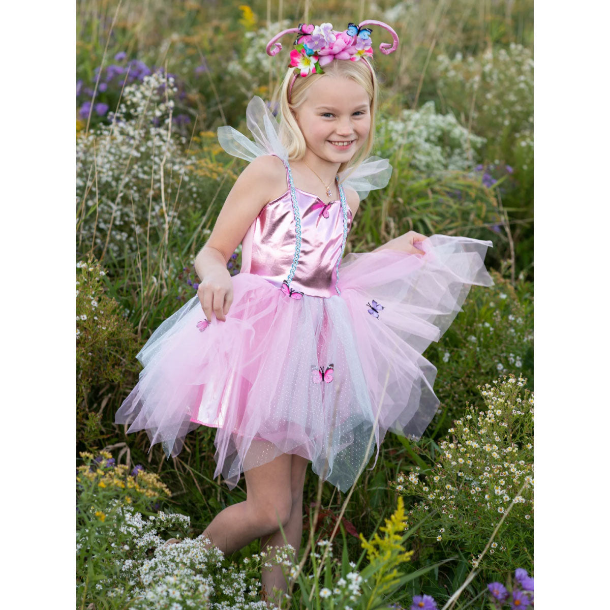 Great Pretenders Woodland Butterfly Dress & Headpiece