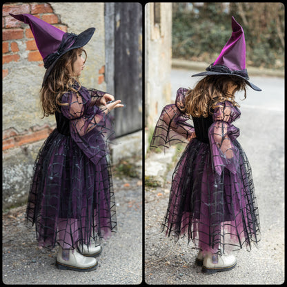 Great Pretenders Amethyst Spider Witch Dress with Hat