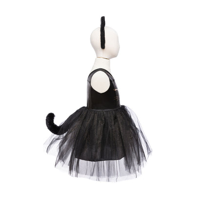 Great Pretenders Black Cat Dress & Headpiece