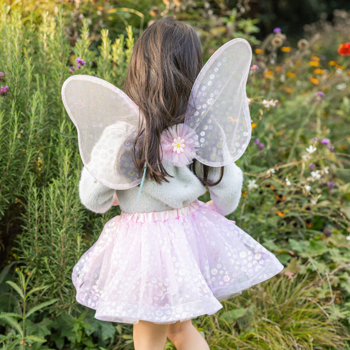 Great Pretenders Crazy for Daisies Tutu, Wand, & Wings Set