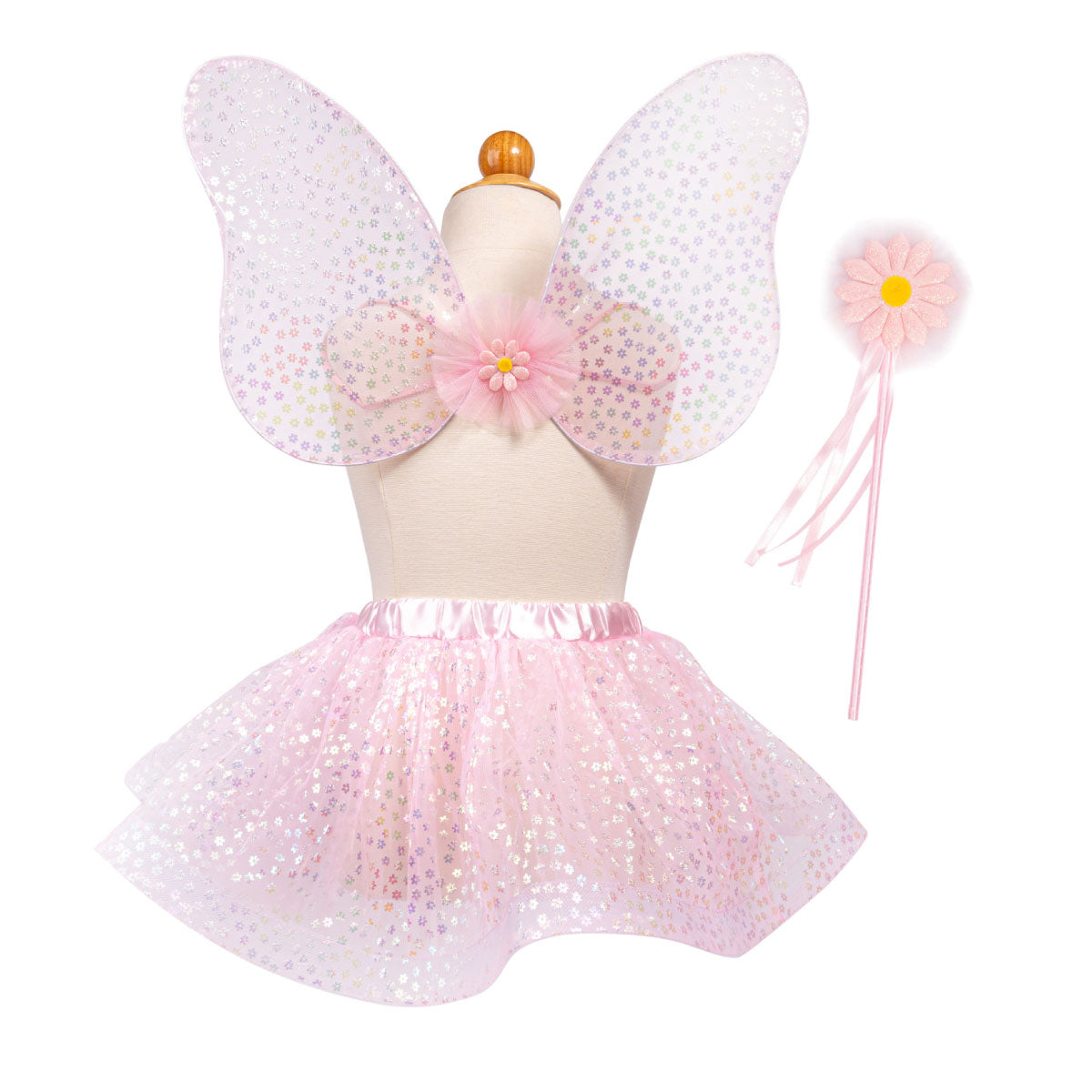 Great Pretenders Crazy for Daisies Tutu, Wand, & Wings Set