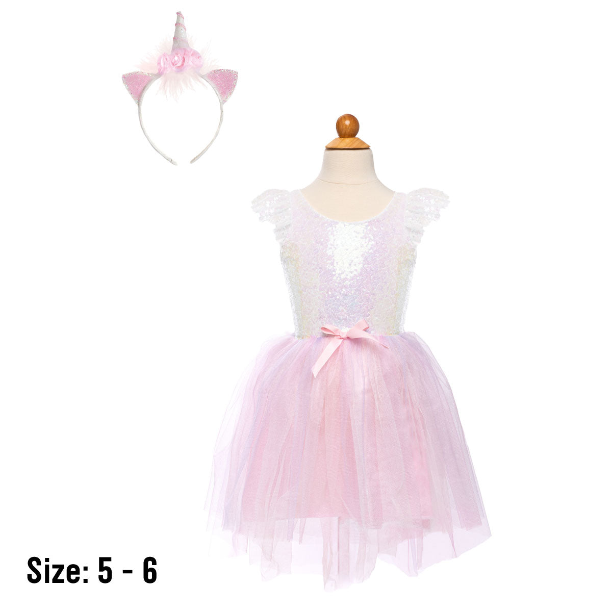 Great Pretenders Dreamy Unicorn Dress Size 5-6