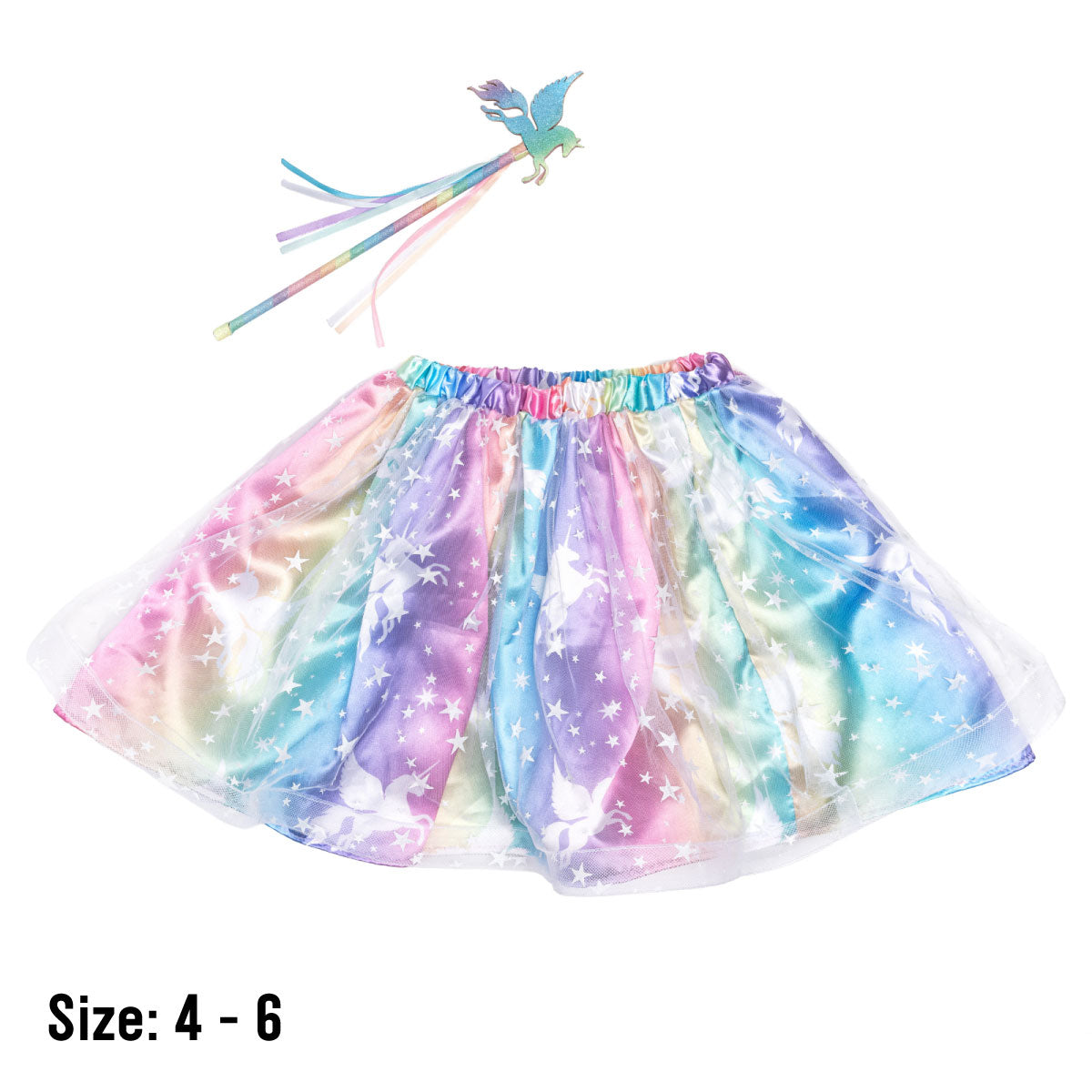 Great Pretenders Enchanted Unicorn Skirt and Wand Set
