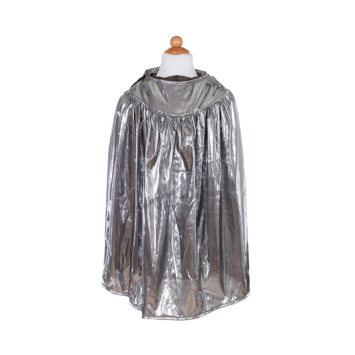 Great Pretenders Silver Knight Tunic, Cape, and Crown - Back of the cape