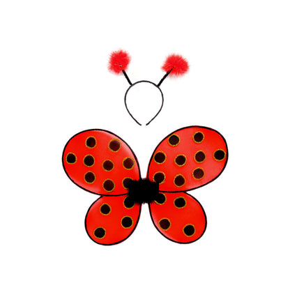 Great Pretenders Ladybug Wings and Headband Set