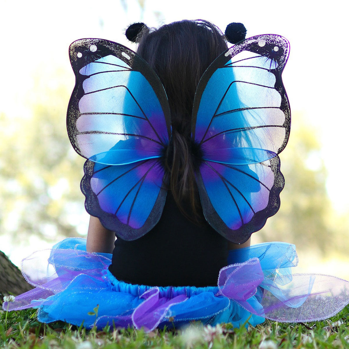 Great pretenders Midnight Butterfly Tutu with Wings & Headband