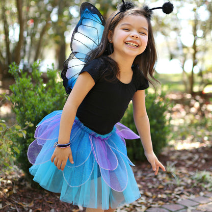 Great pretenders Midnight Butterfly Tutu with Wings & Headband