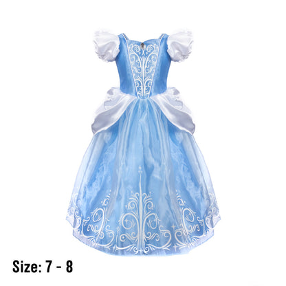 Great Pretenders Once Upon a Princess Glass Slipper Dress - Size 7-8