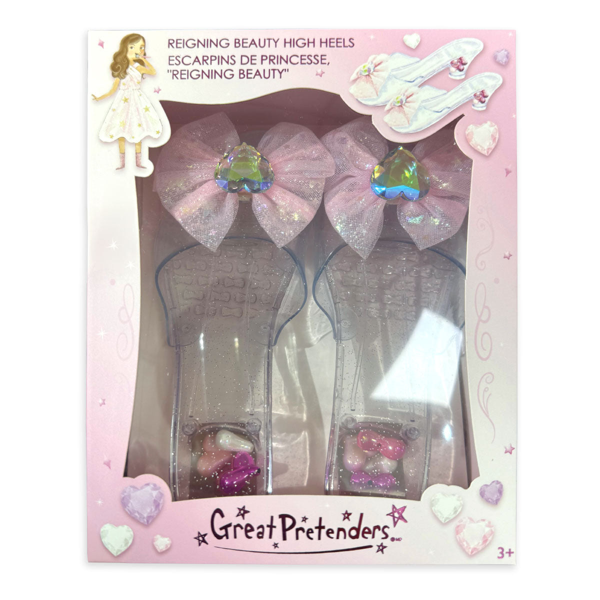 Reigning Beauty High Heels - Pink