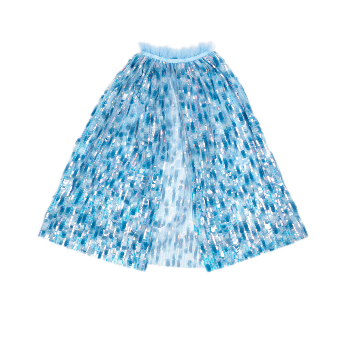Great Pretenders Superstar Paillette Cape - Blue