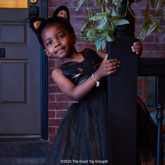 Black Cat Dress & Headpiece