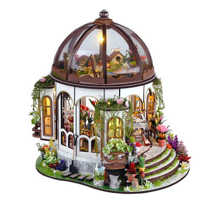DIY Miniature House Kit - Greenhouse Oasis