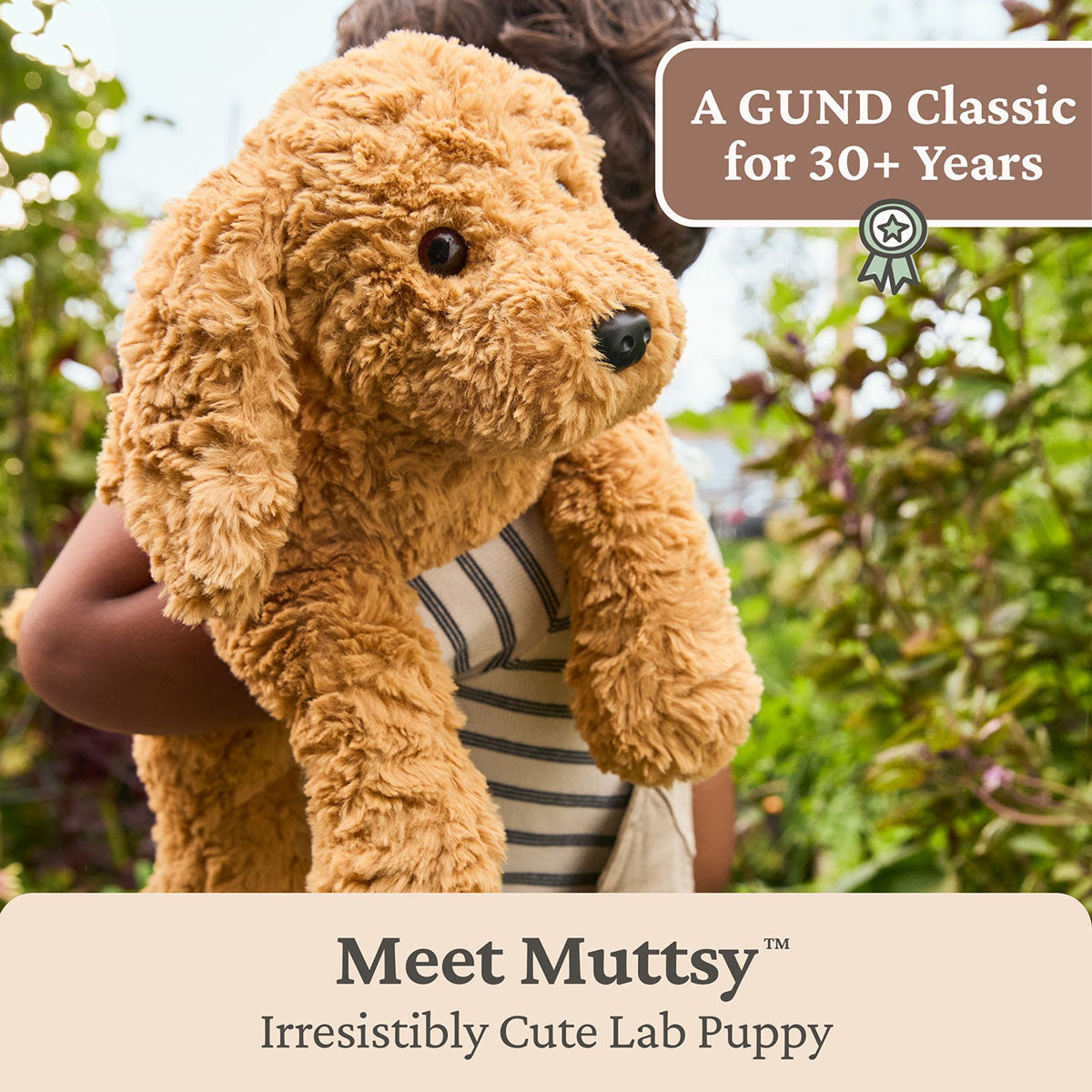 GUND Forever Friends Promise - Muttsy Puppy 14”
