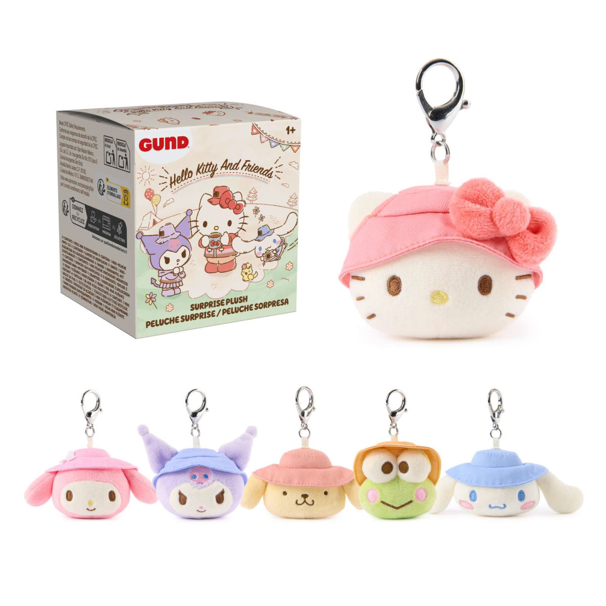 Hello Kitty and Friends Camping Surprise Plush Blind Box