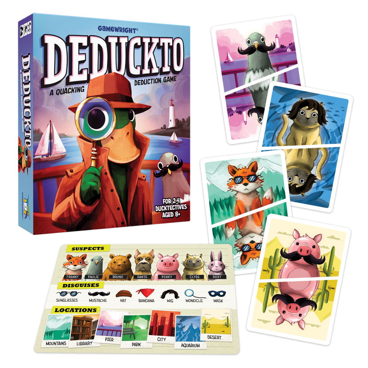 Deduckto deduction game from Gamewright