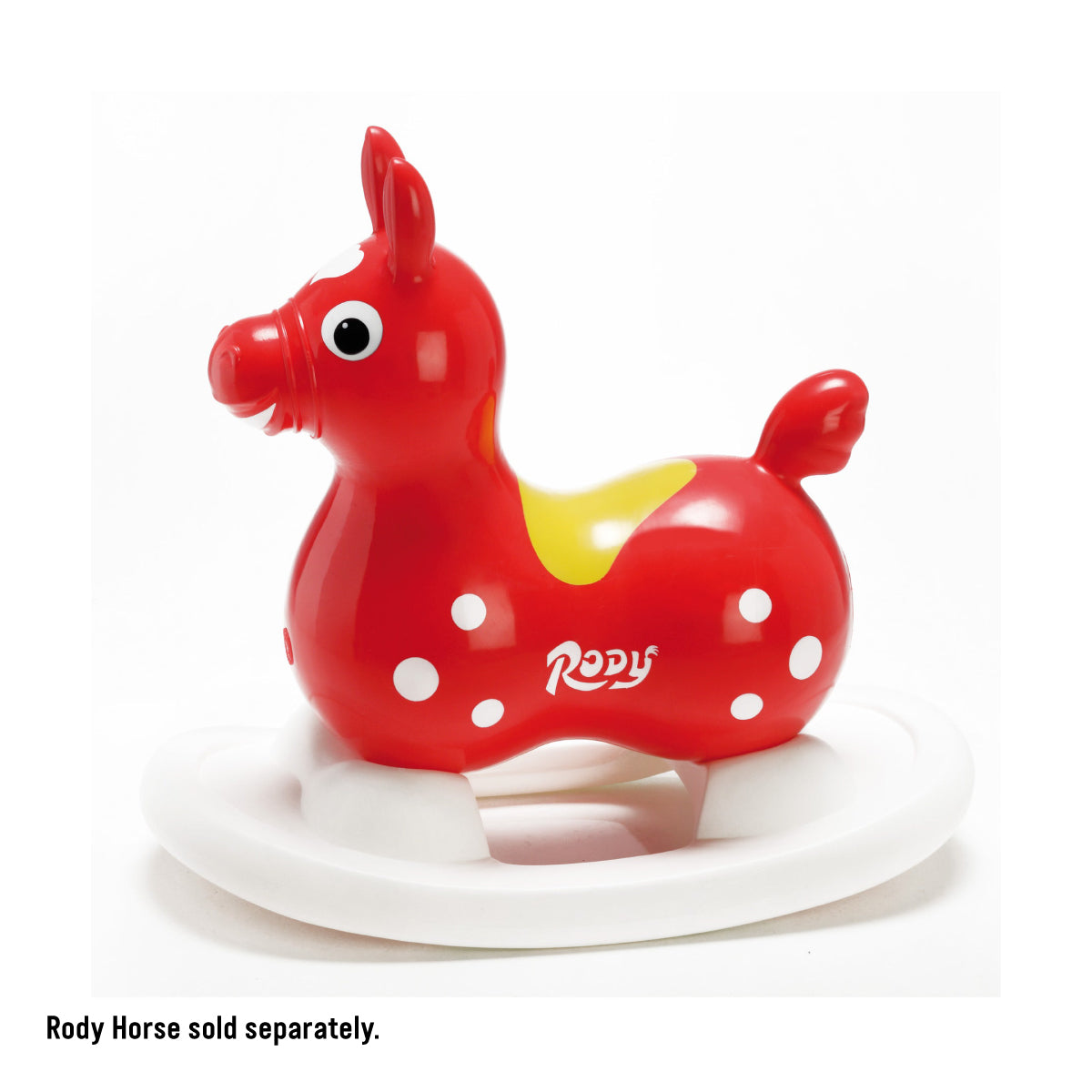 Rody with a Gymnic Rody Rocking Base attached.