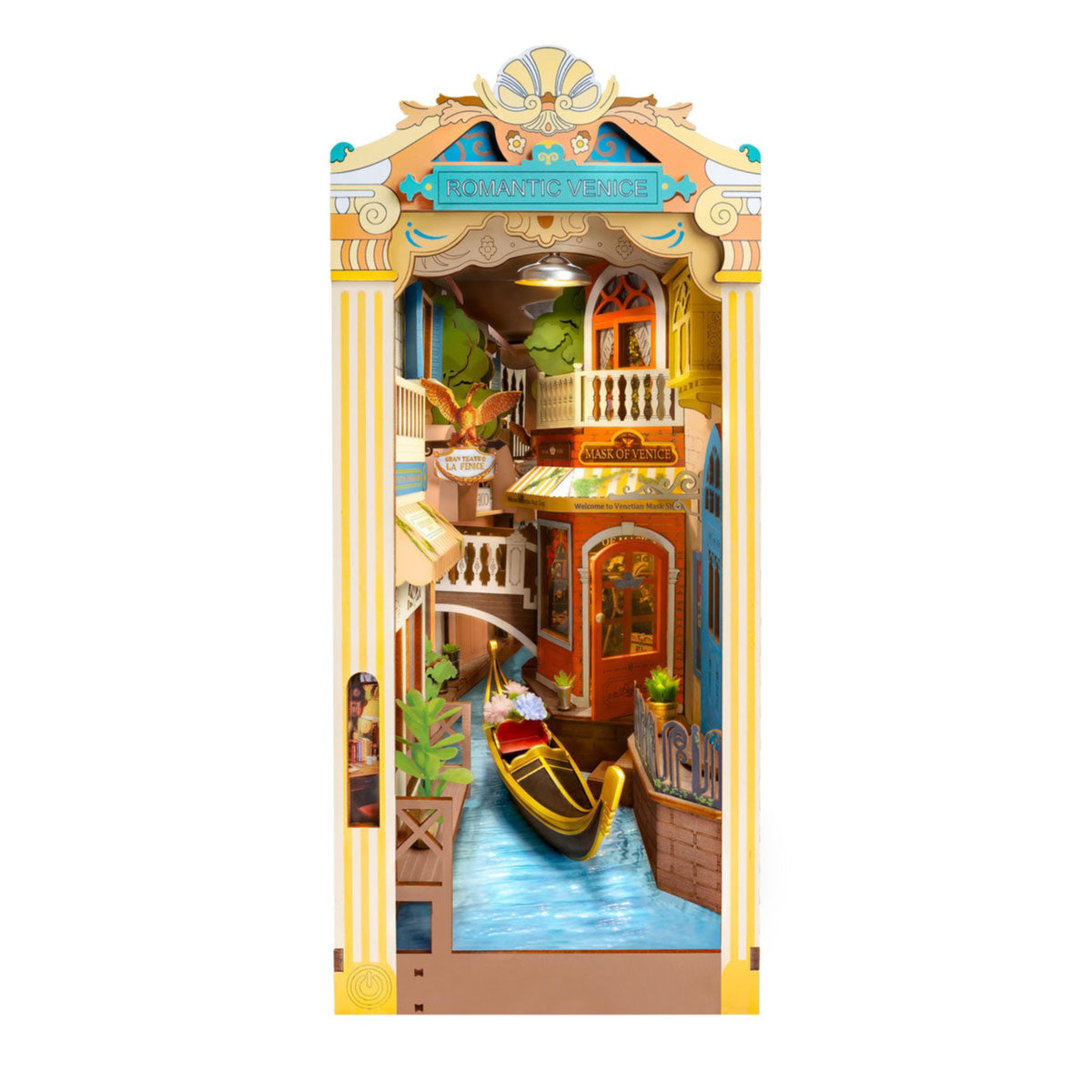 Hands Craft DIY Miniature Book Nook - Romantic Venice