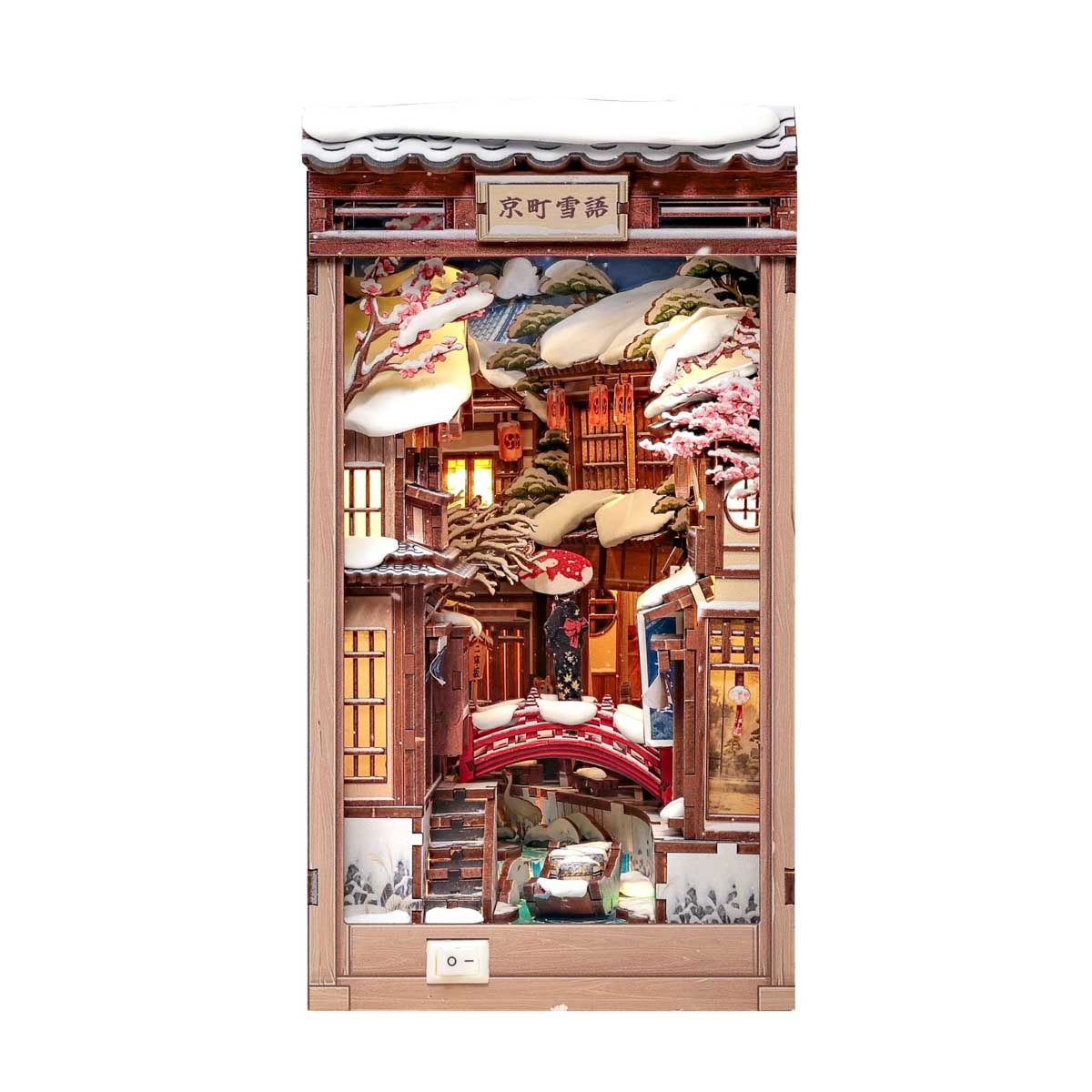 DIY Book Nook - Kyoto Snow Whisper