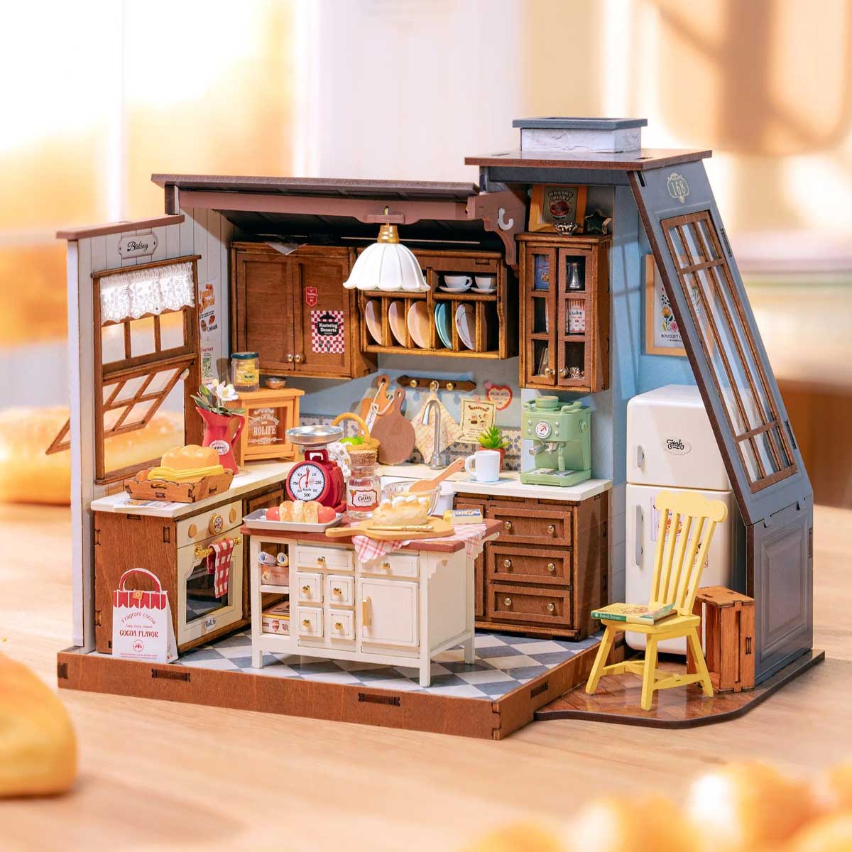 DIY Miniature House Kit - Baking Kitchen