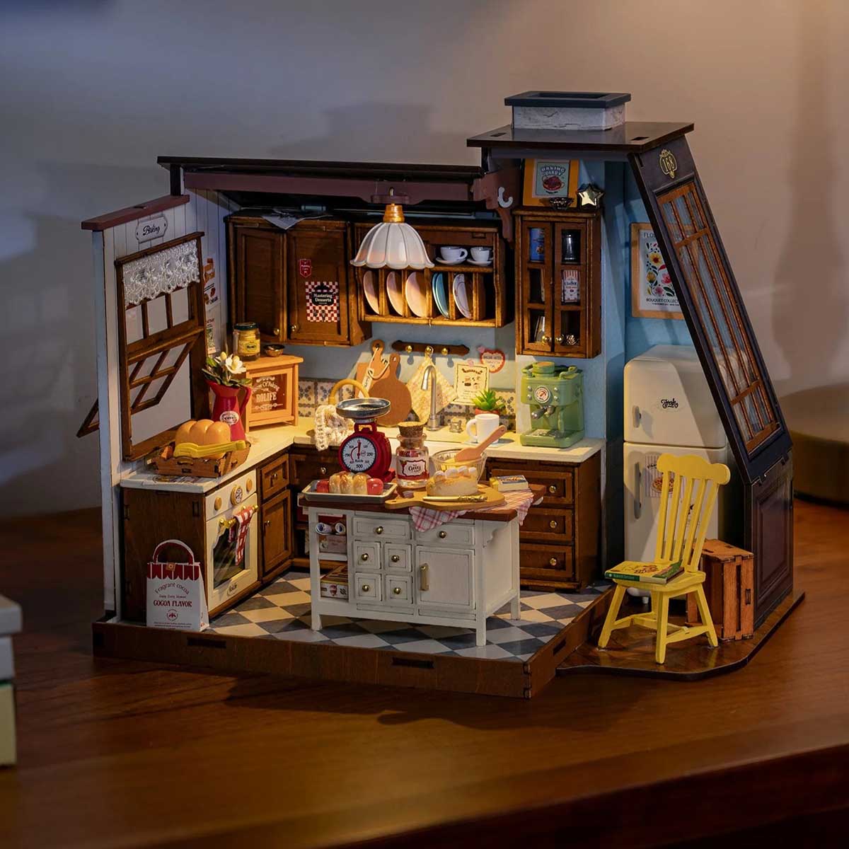 DIY Miniature House Kit - Baking Kitchen