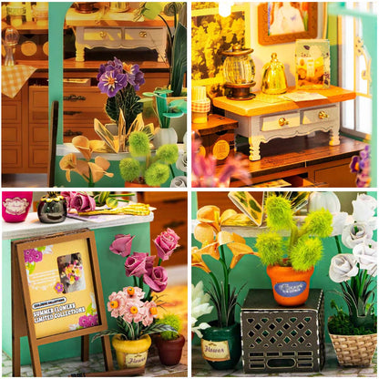 DIY Miniature House Kit - Petal & Bloom
