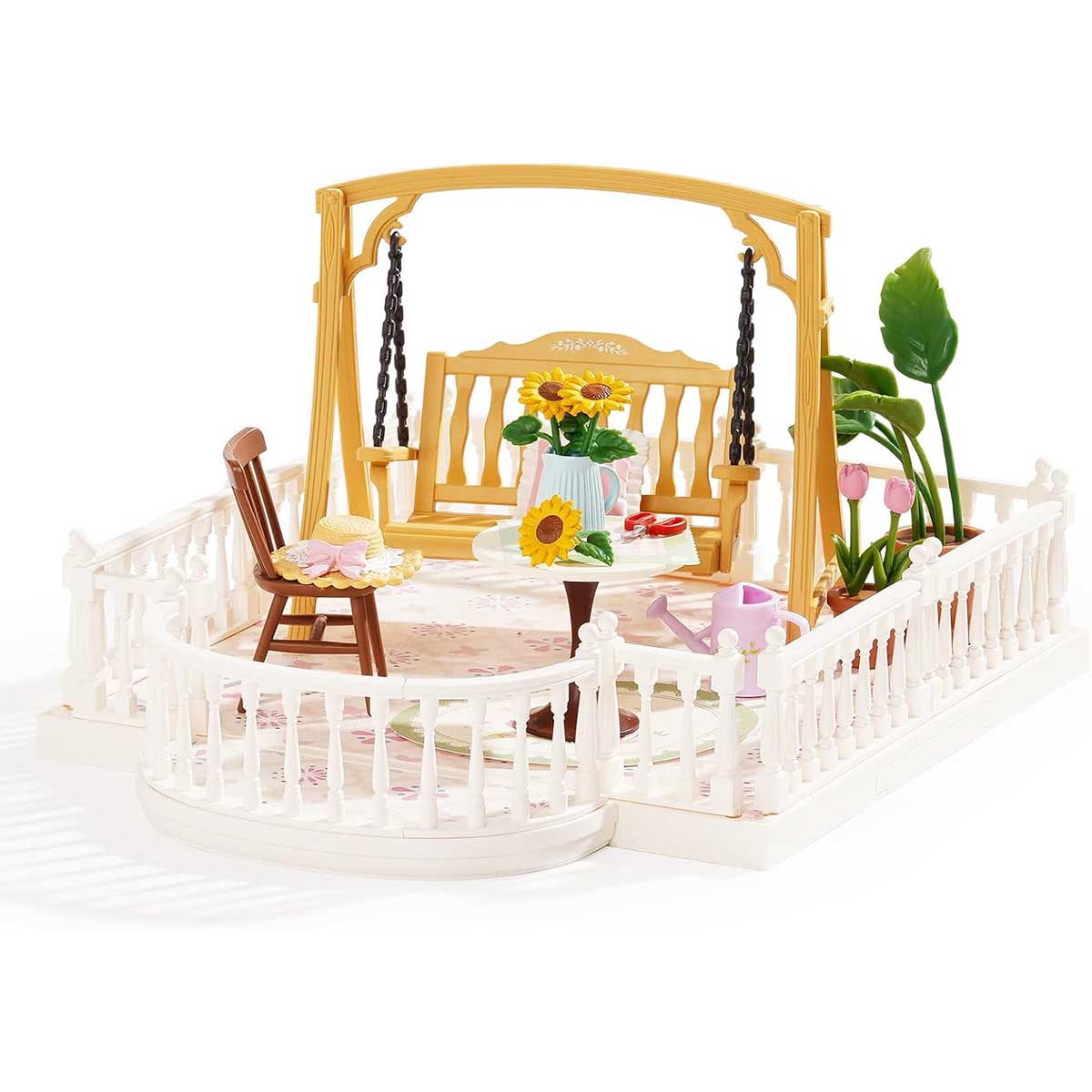 DIY Miniature House Kit Extension Pack - Sunny Break Terrace