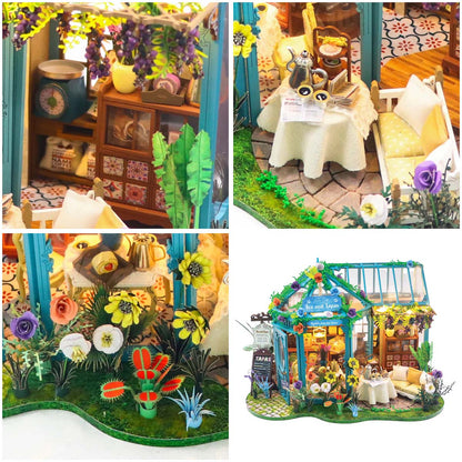 DIY Miniature House Kit - Tea and Tapas
