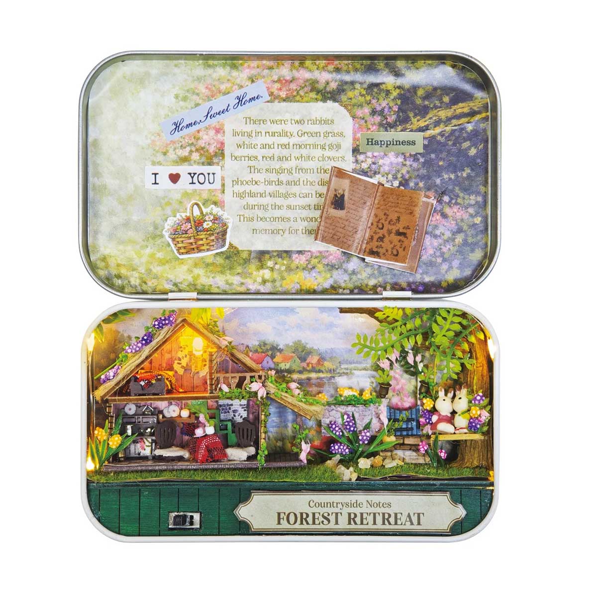 Hands Craft - DIY Tiniatures Kit - Forest Retreat