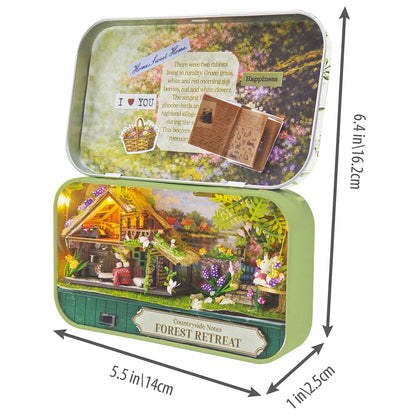 Hands Craft - DIY Tiniatures Kit - Forest Retreat