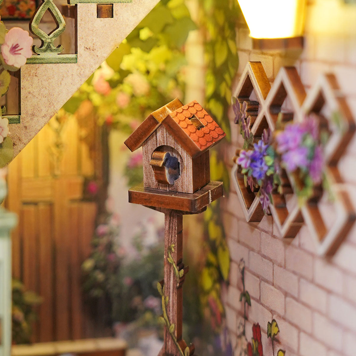 DIY Miniature Book Nook - Flower Shop