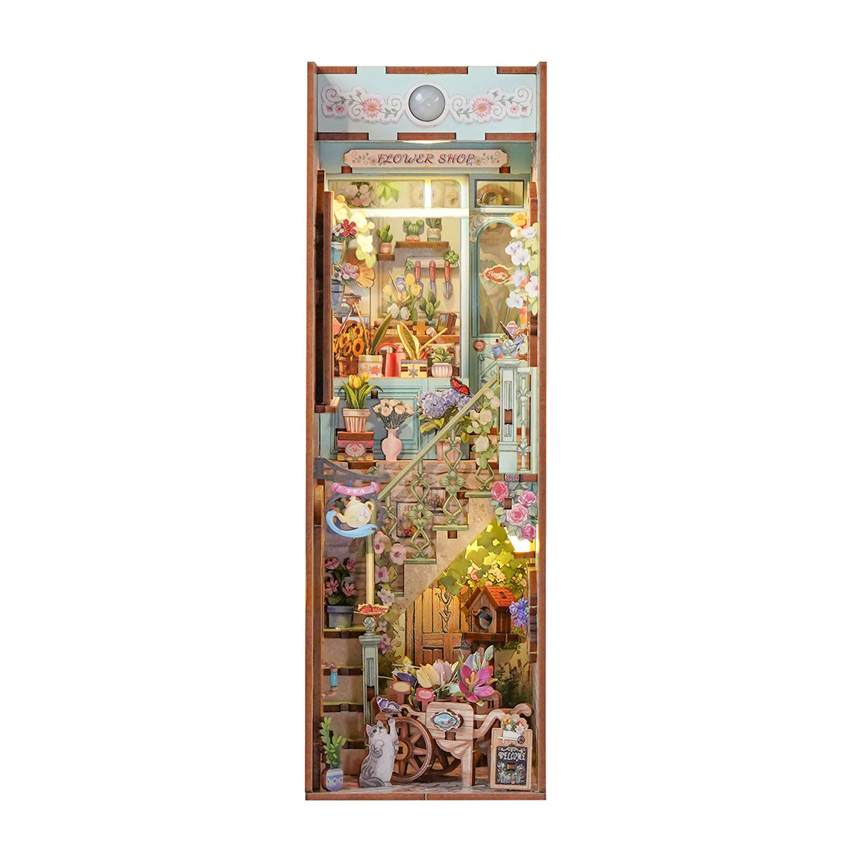 DIY Miniature Book Nook - Flower Shop