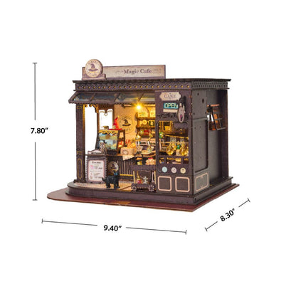 DIY Miniature House Kit - Magic Cafe