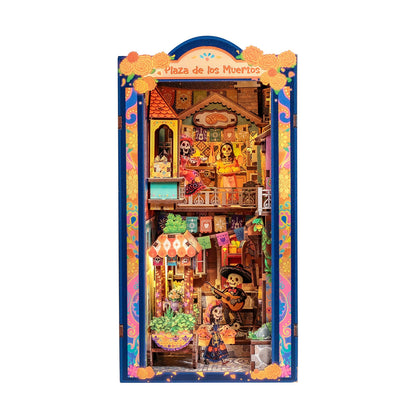 DIY Miniature Book Nook Kit - Plaza De Los Muertos
