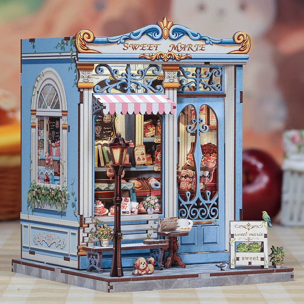DIY Miniature House Kit - Sweet Marie Sweets Shop