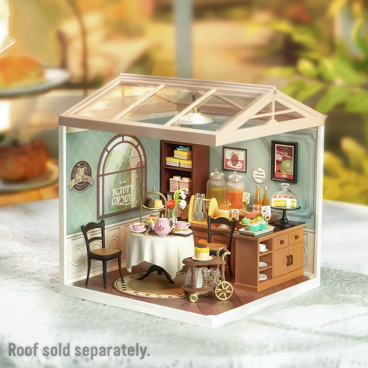 DIY Miniature House Kit - Sweet Sips Tea