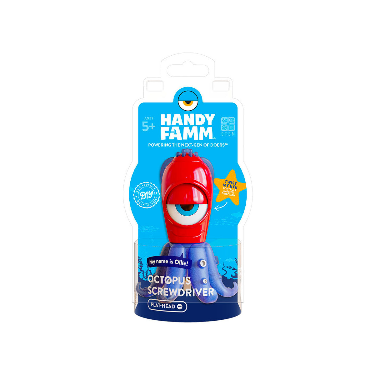 Handy Famm Octopus Flat-Head Screwdriver - Ollie