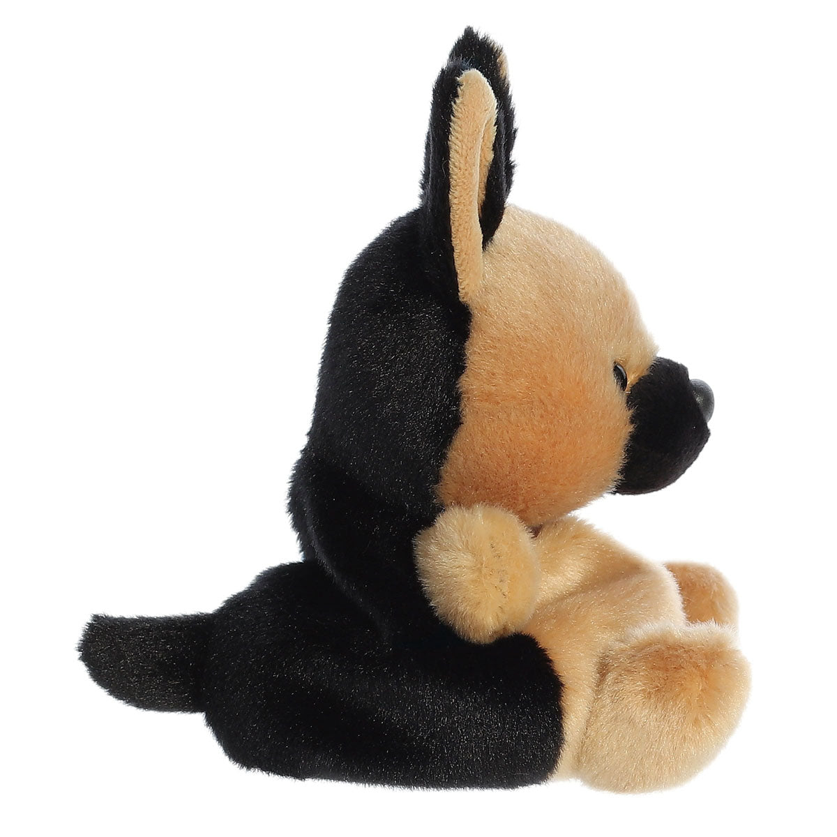 Hans the German Shepherd, a soft Palm Pal plushie