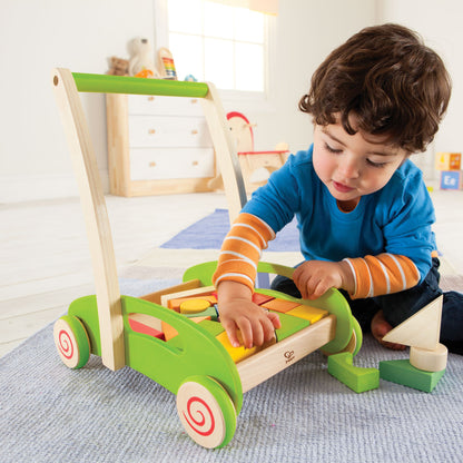 Hape Block and Roll Push Toy