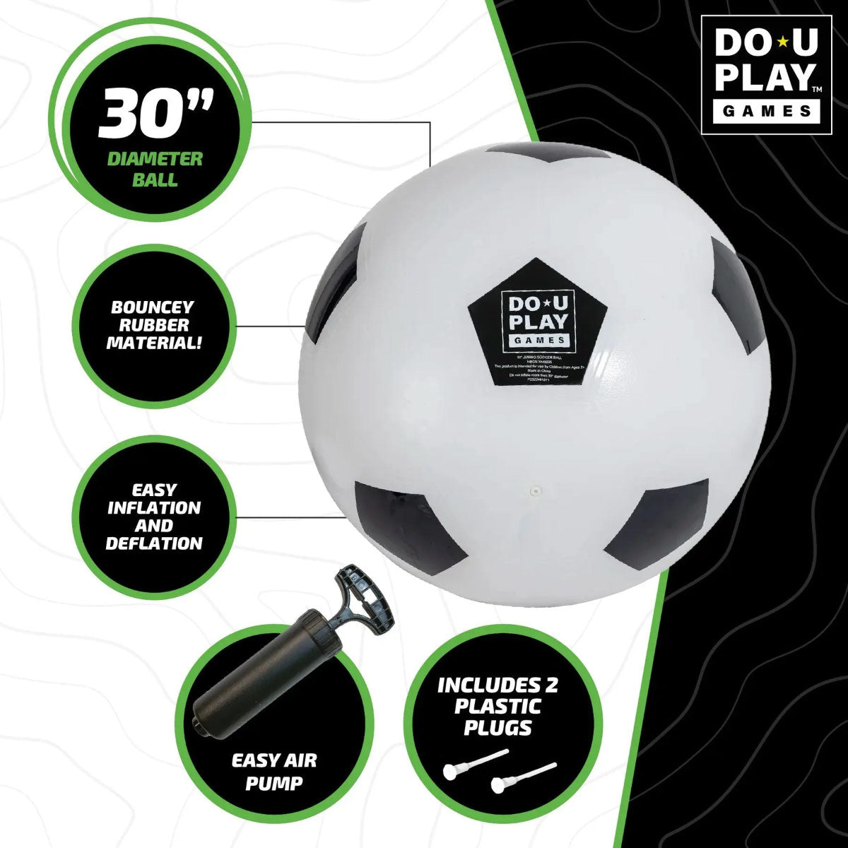 Do-U-Play Jumbo Soccer Ball - 30”