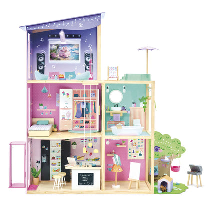 Hape Fashion Glow Mansion Doll House