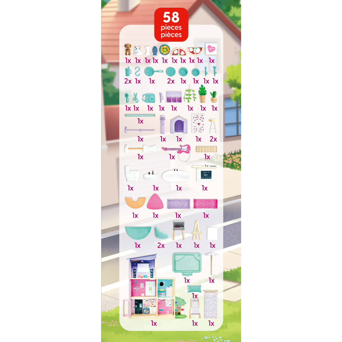 Hape Fashion Glow Mansion Doll House
