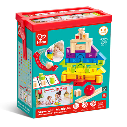 Hape Grow-with-Me Block Set