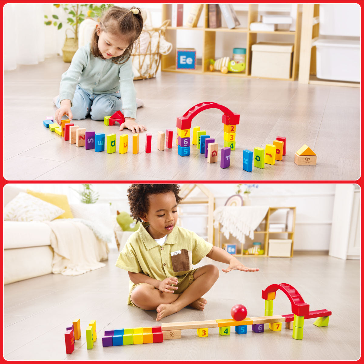 Hape Grow-with-Me Block Set