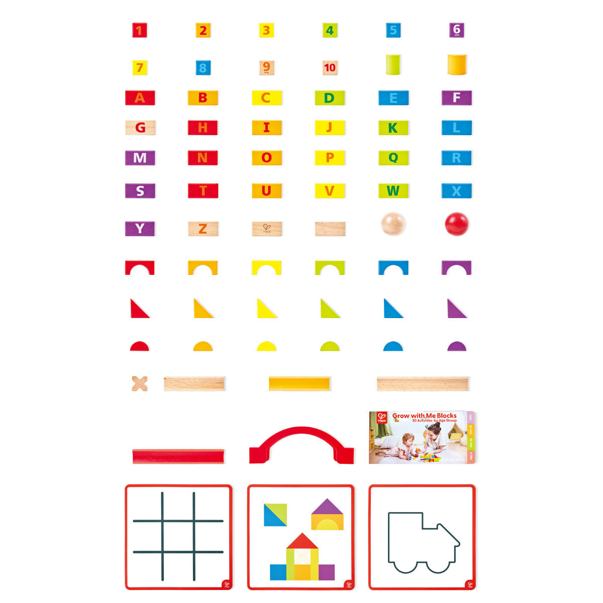 Hape Grow-with-Me Block Set