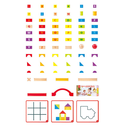 Hape Grow-with-Me Block Set