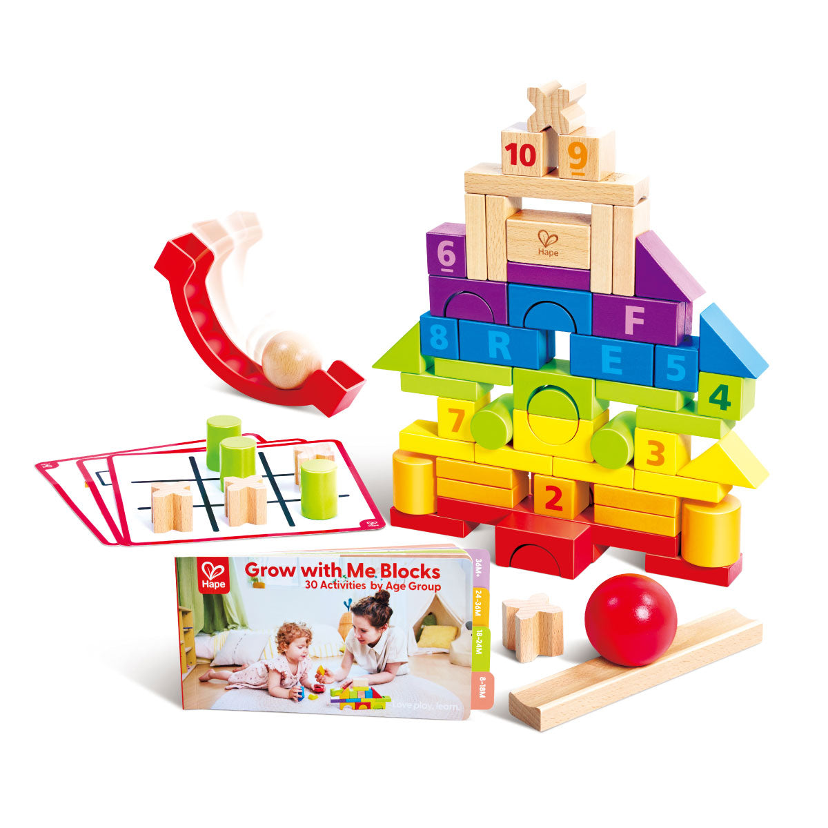 Hape Grow-with-Me Block Set