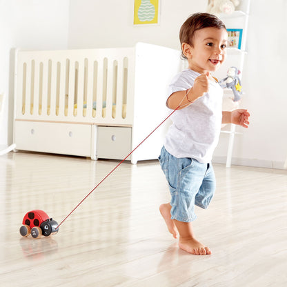Hape Ladybug Pull Along Toy