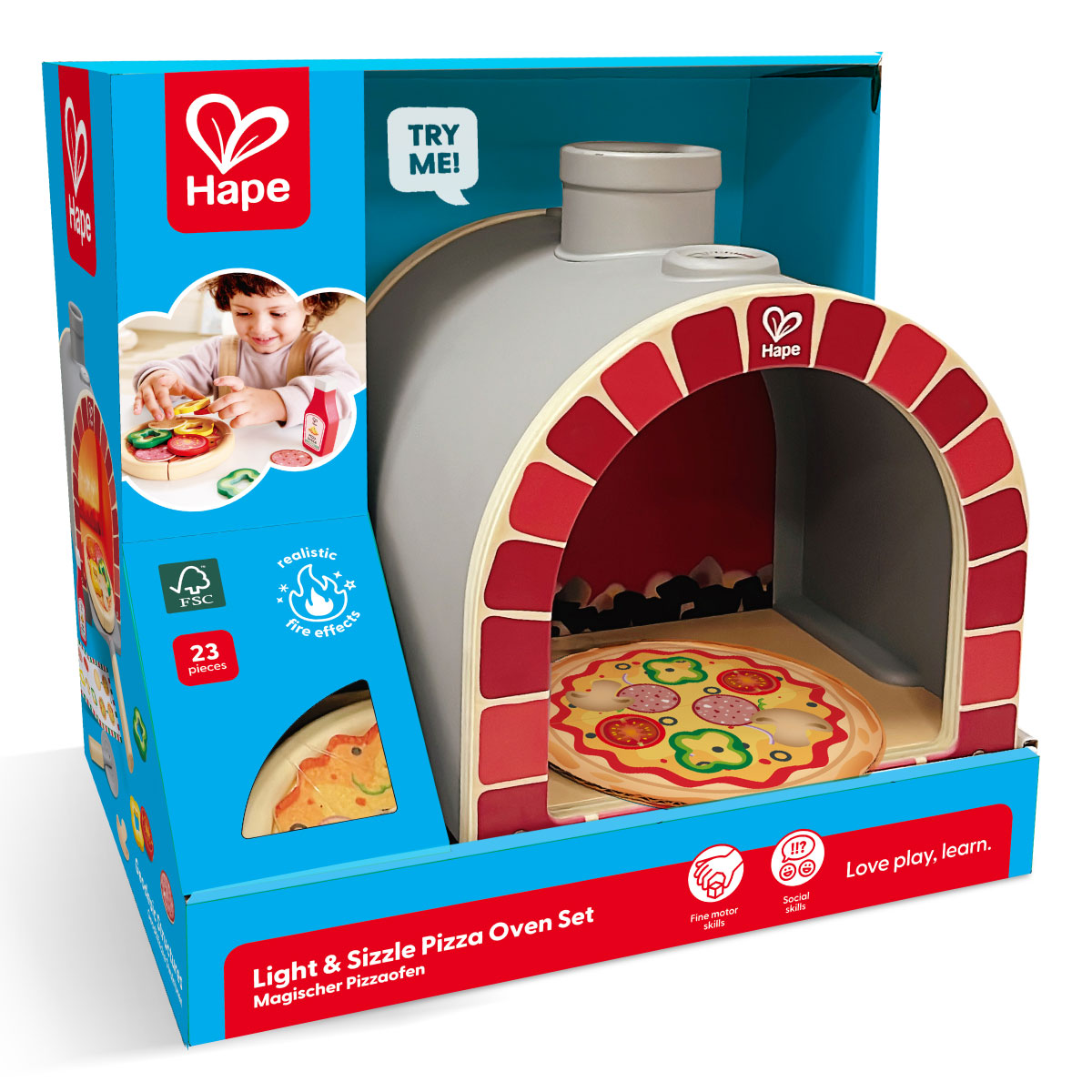 Hape Light & Sizzle Pizza Oven
