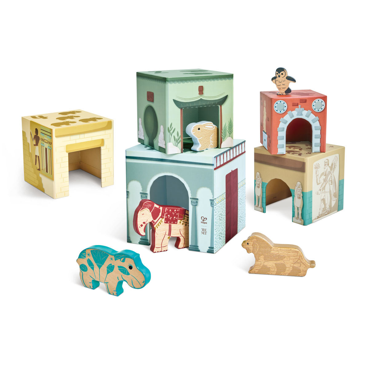 Museum Nesting Blocks - Hape x The Met